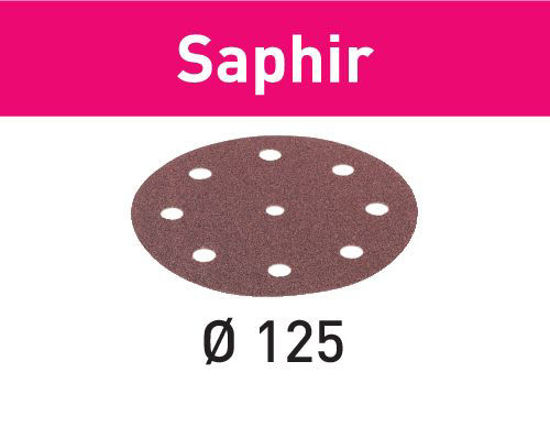 Picture of Abrasive sheet Saphir STF D125/8 P36 SA/25