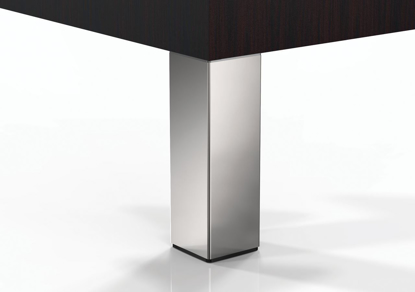 Picture of Peter Meier 6”Square Furniture Leg in Polished Chrome (556-15-C1)